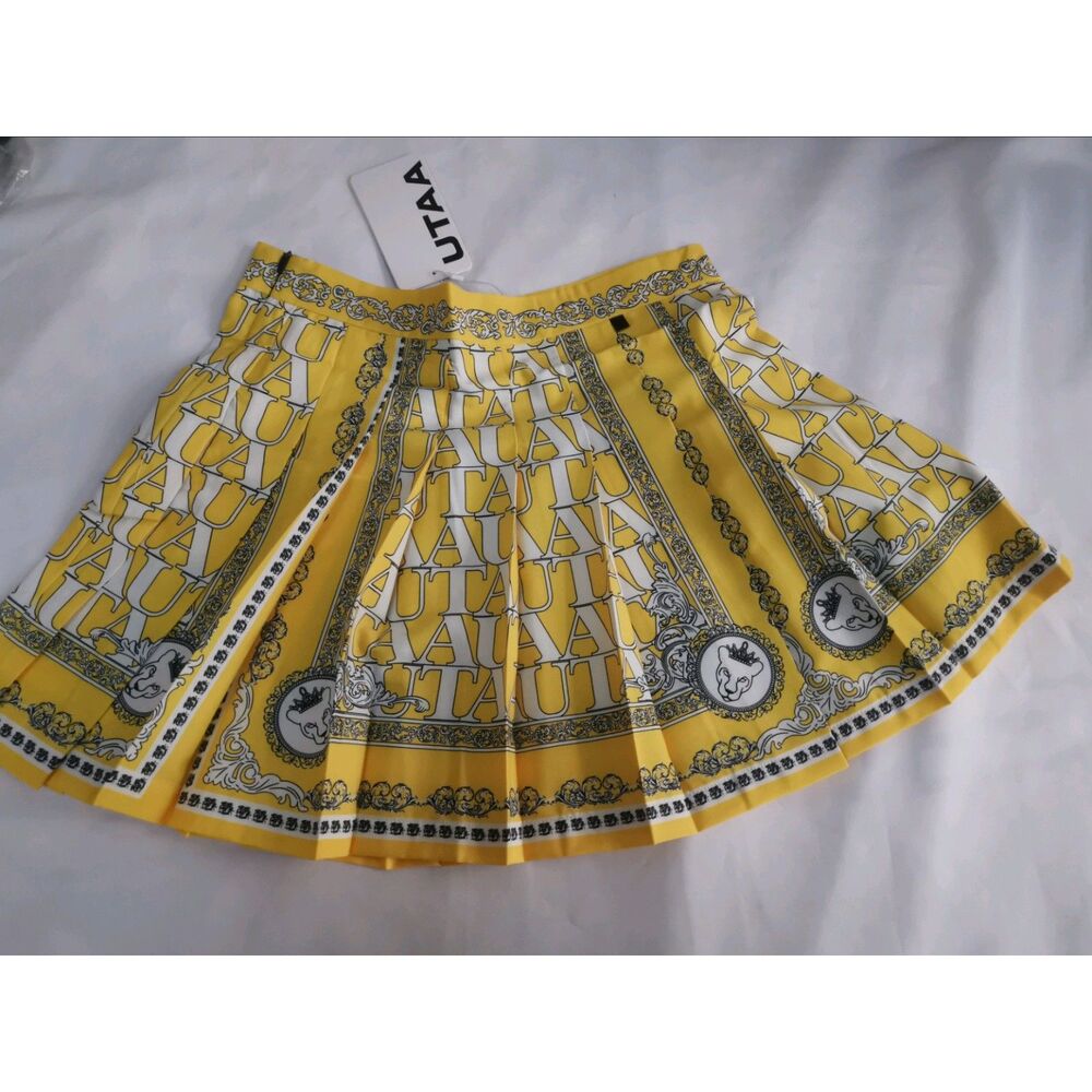 UTAA Golf Skirt Retro Print Short Skirt Outdoor Sports For Women